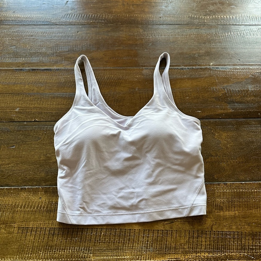Lulu lavender tank size 6 new without tags